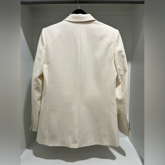 MADEWELL Tuxedo Blazer in Winter White $238 NT118 wardrobe staple size 4 NEW - Picture 10 of 17